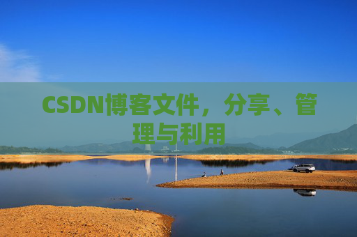 CSDN博客文件，分享、管理与利用